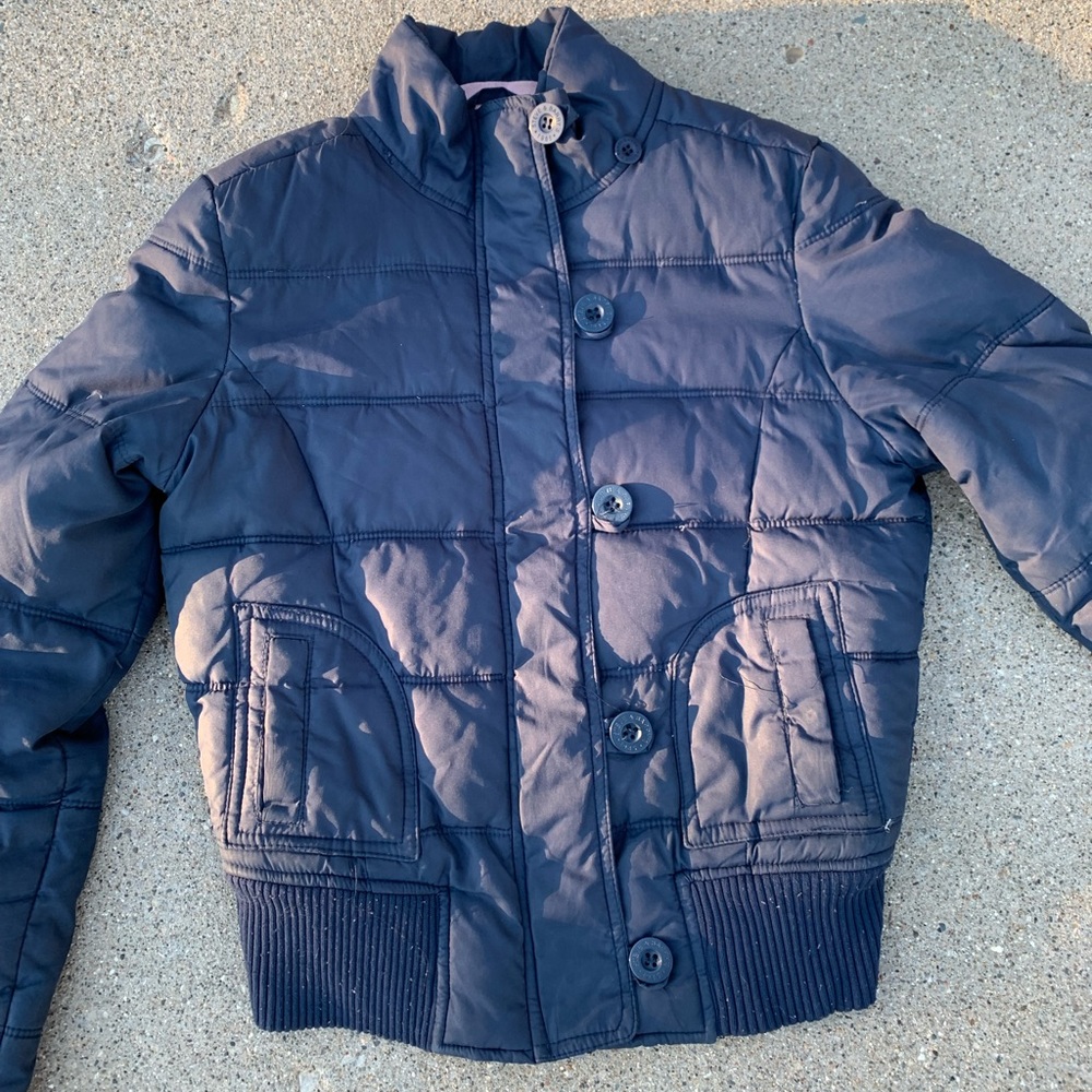 dear cropped puffer jacket - Picture 4 of 10